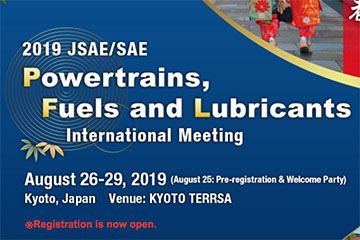 JSAE 2019 Powertrains, Fuels & Lubricants Meeting