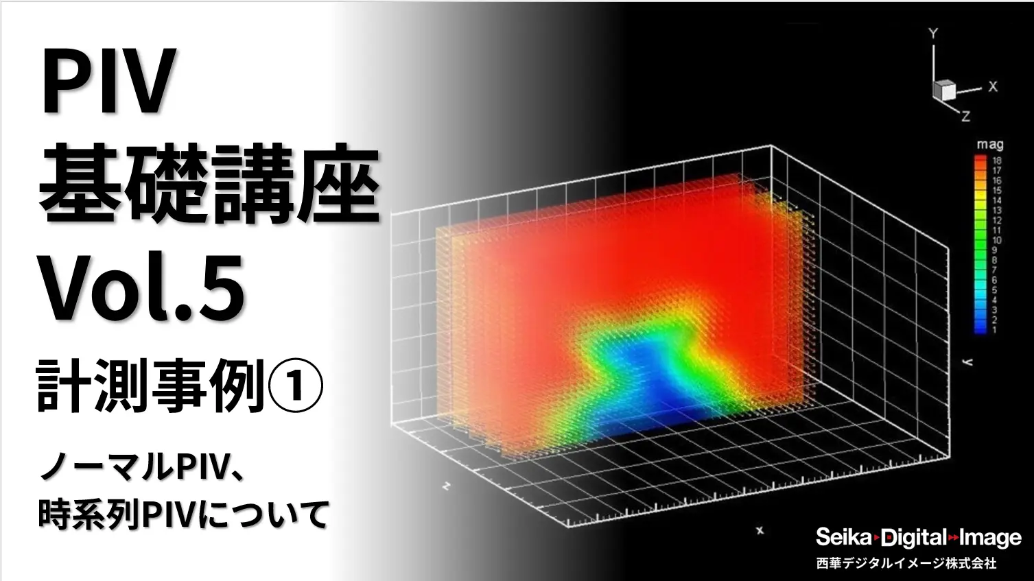 【無料WEBセミナー】PIV基礎講座　vol.4　～【解析手法】アルゴリズム、ポスト処理 等について～