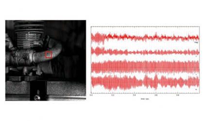 【測定事例紹介】～デジタル画像相関法によるエンジンの振動解析～