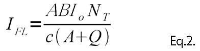 principle of LIF : I FL = ABI 0 N T /c(A+Q)