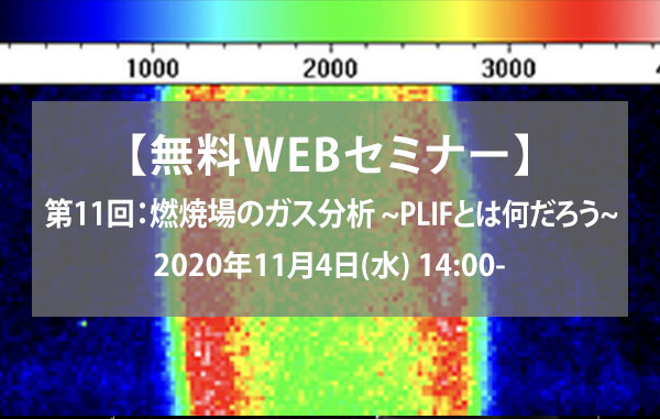 第11回：燃焼場のガス分析　～PLIFとは何だろう～